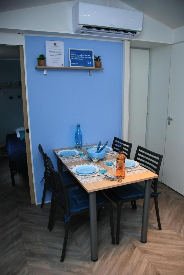 Mobilhome 2Ch Climatise-Terrasse Fermee-4 Velos-Camping 4 Etoiles Les Charmettes Les Mathes Ngoại thất bức ảnh